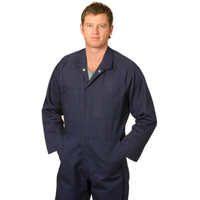 Men’s Cotton Drill Coverall-Stout