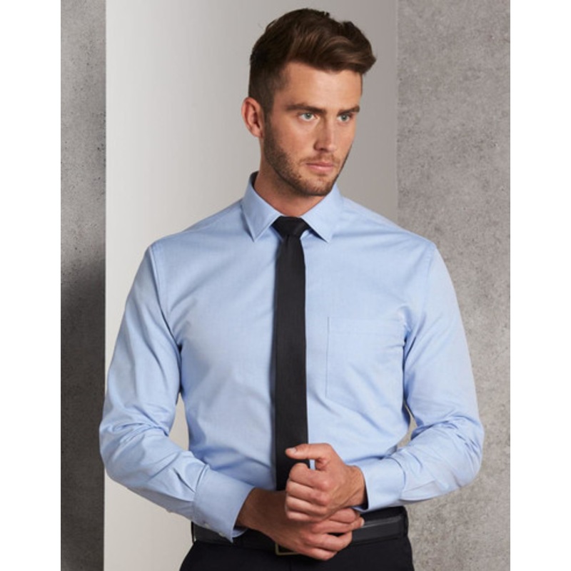 Men’s CVC Oxford L/S Shirt