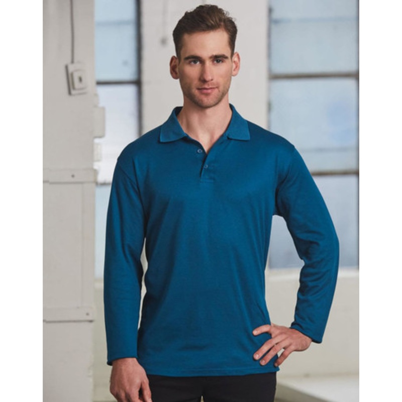 Men’s Victory Plus Long Sleeve Polo