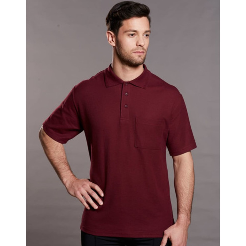Pocket short sleeve polo