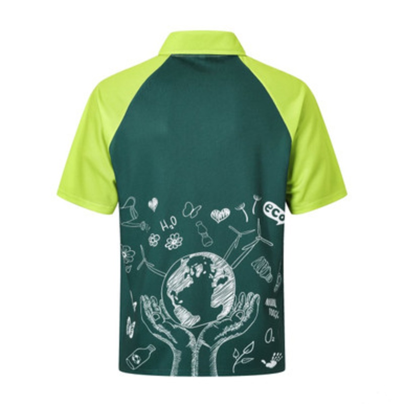 Unisex Adults RPET Sublimated Raglan POLO