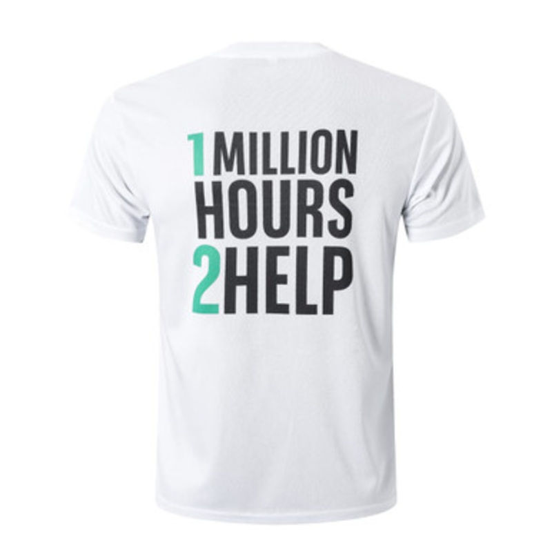 Unisex Adults RPET Sublimated Round-collar Tee Shirt