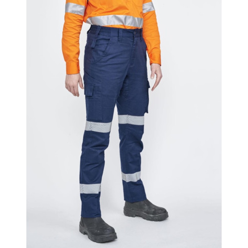 Unisex Cotton Stretch Ripstop Segmented Work Pants