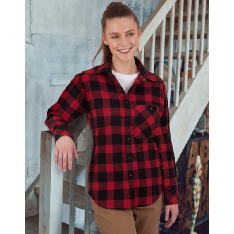 Unisex Flannel Plaid Shirt
