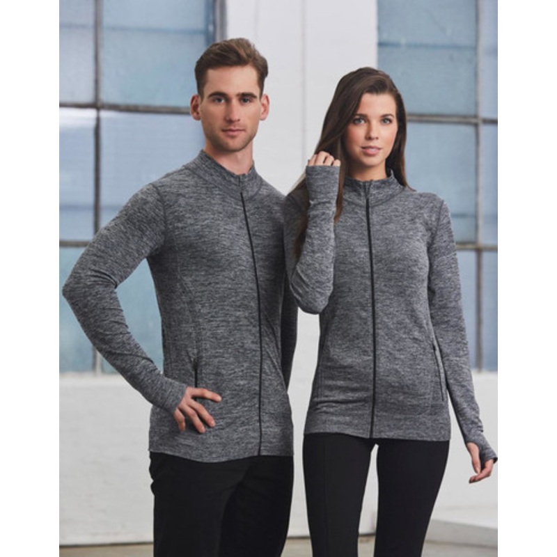Unisex Seamless Heather Jacket