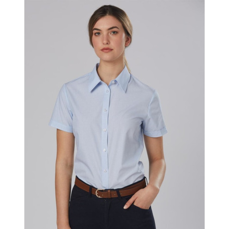 Women’s Fine Stripe S/S Shirt