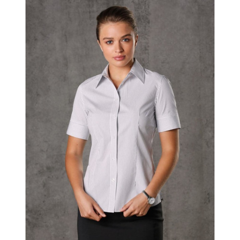 Women’s Ticking Stripe S/S Shirt