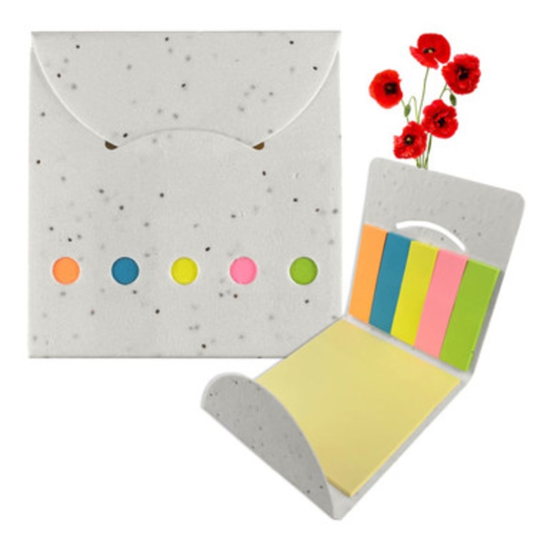 Corn Poppy Seed Sticky Note Pad || 19-MH019