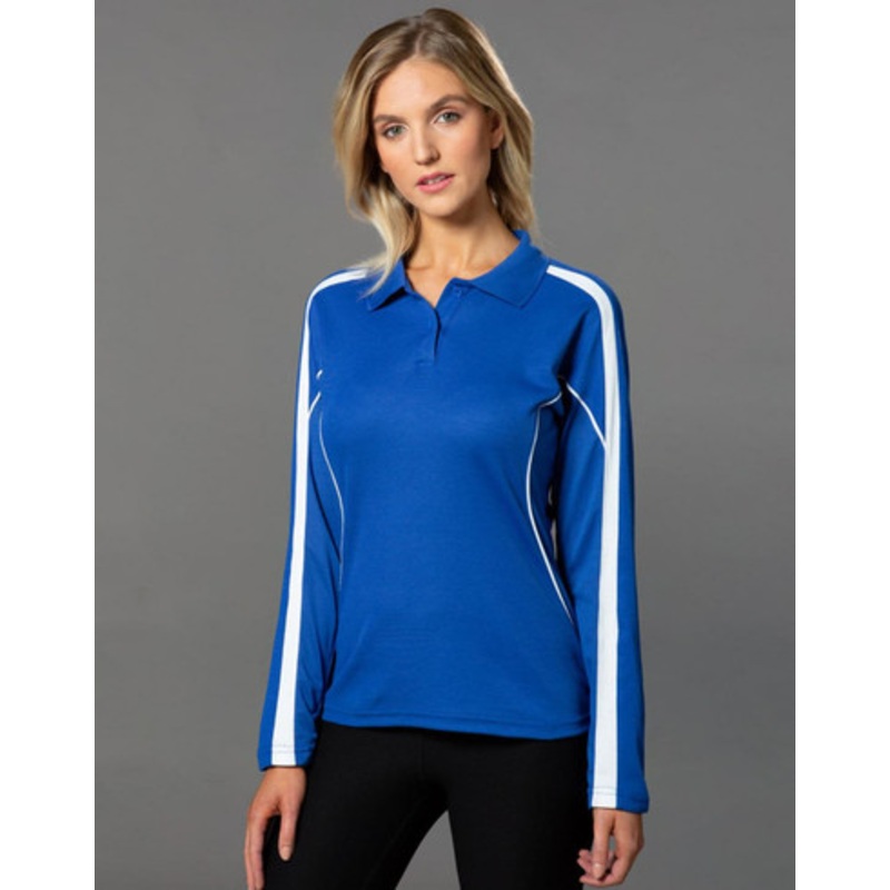 Ladies’ TrueDry Long Sleeve Polo