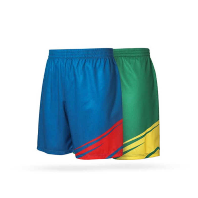 Unisex Adults 100% Polyester Sublimated Soccer Shorts
