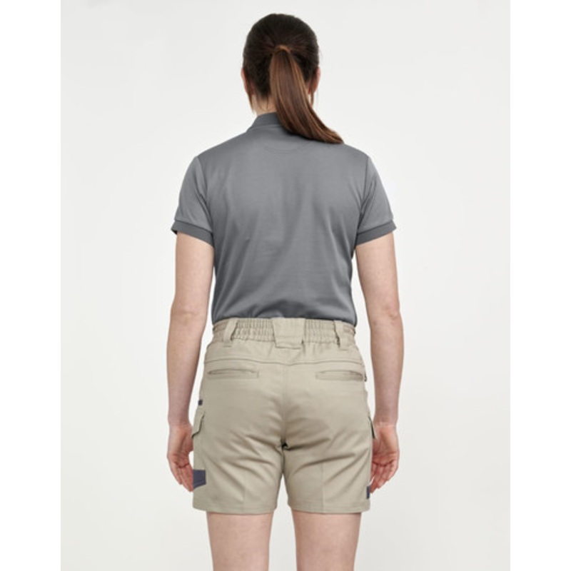 Unisex Cotton Stretch Drill Short Work Shorts