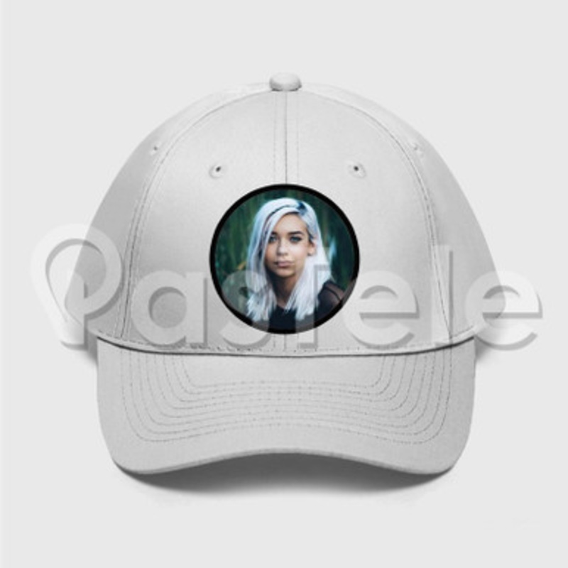 Amanda Steele Custom Unisex Twill Hat Embroidered Cap Black White