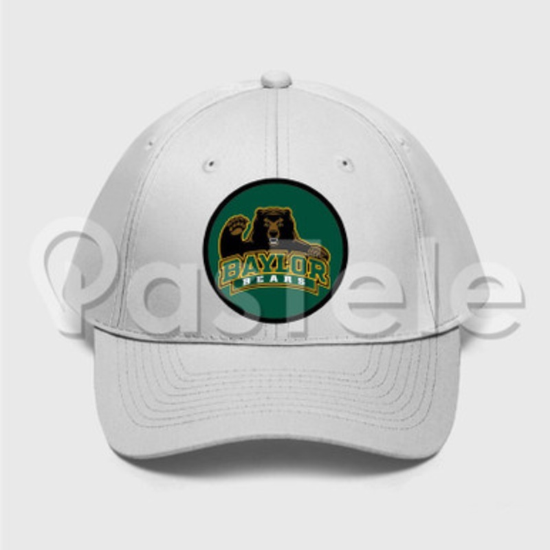 Baylor Bears Custom Unisex Twill Hat Embroidered Cap Black White
