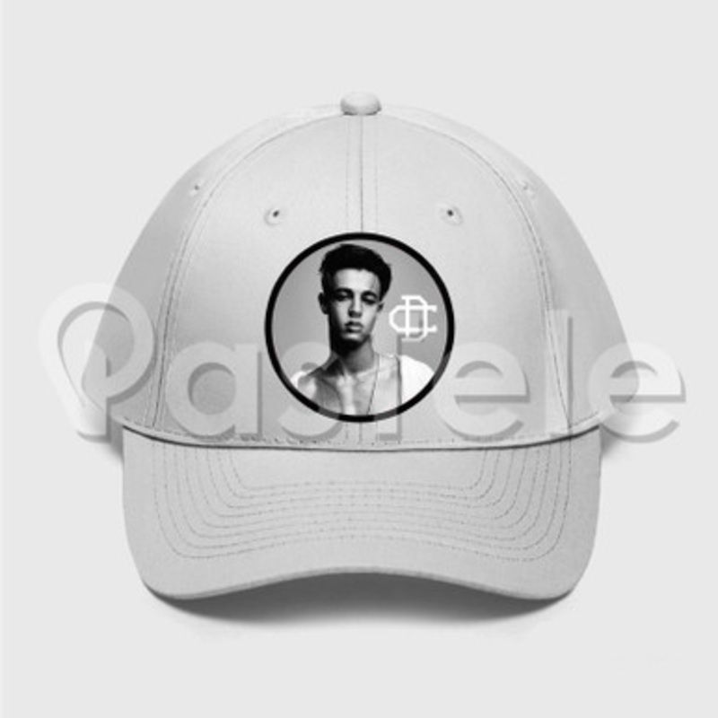 cameron dallas 2 Custom Unisex Twill Hat Embroidered Cap Black White