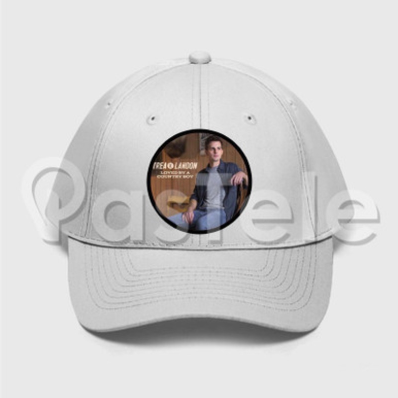 Trea Landon Loved by a Country Boy Custom Unisex Twill Hat Embroidered Cap
