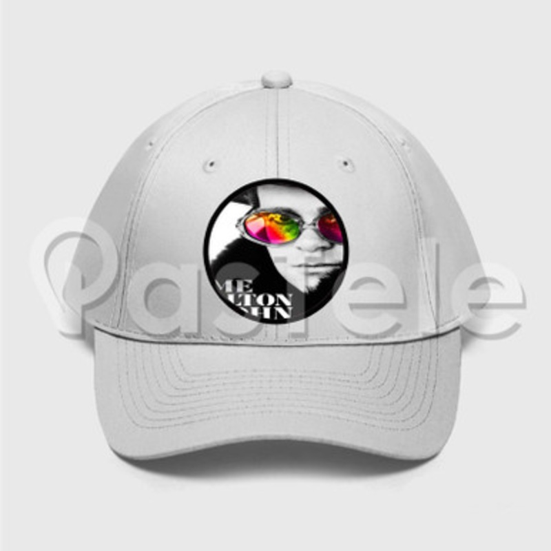 Me Elton John Custom Unisex Twill Hat Embroidered Cap