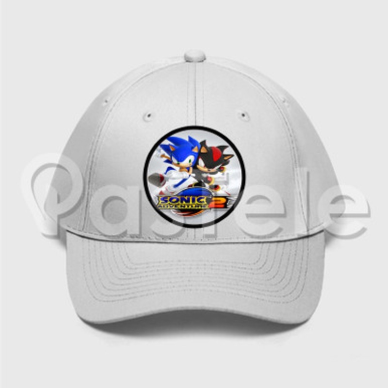 Sonic Adventure 2 Custom Unisex Twill Hat Embroidered Cap