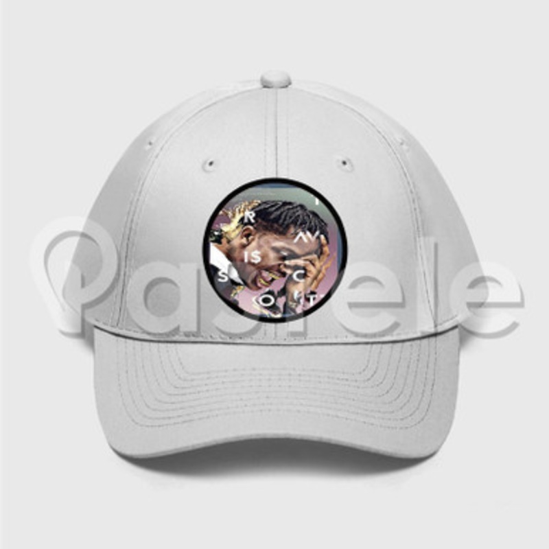 Travis Scott Custom Art Unisex Twill Hat Embroidered Cap