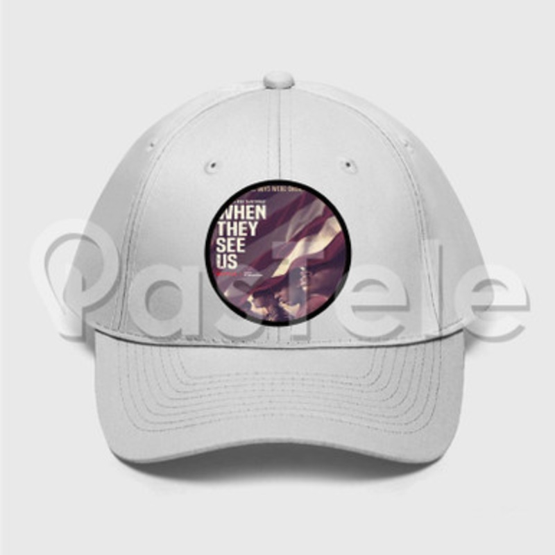 When They See Us Custom Unisex Twill Hat Embroidered Cap