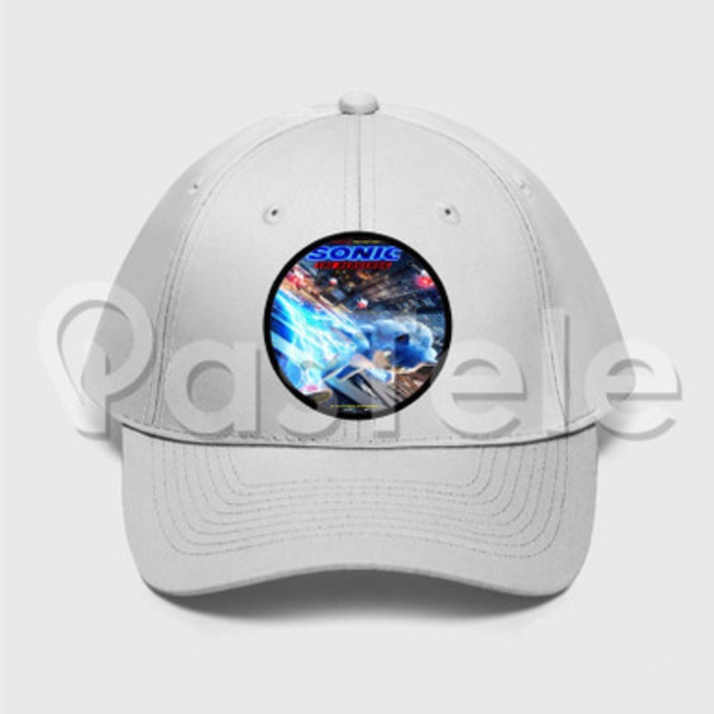 Sonic The Hedgehog Custom Unisex Twill Hat Embroidered Cap