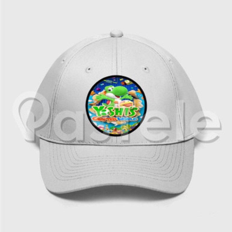 Yoshi s Crafted World Custom Unisex Twill Hat Embroidered Cap