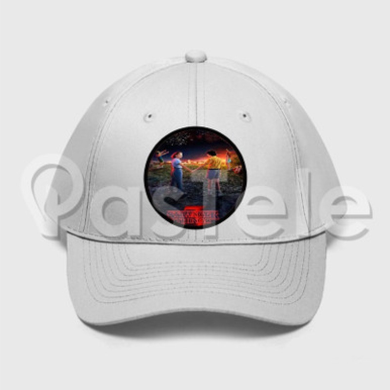 204 Stranger 13 Things 3 Custom Unisex Twill Hat Embroidered Cap Snapback