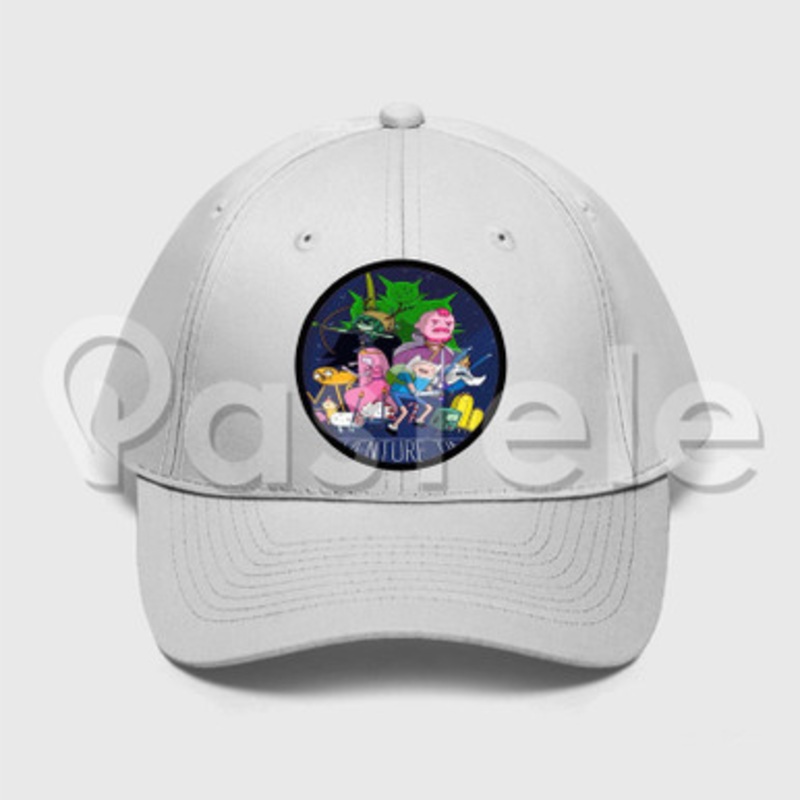 Adventure Time Come Along With Me Custom Unisex Twill Hat Embroidered Cap Snapback