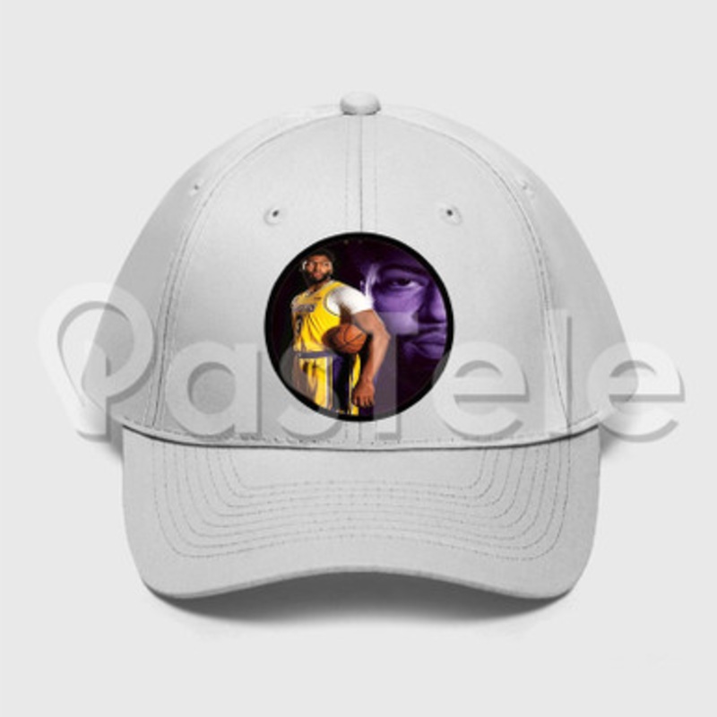 Anthony Davis Los Angeles Lakers NBA Custom Unisex Twill Hat Embroidered Cap Snapback