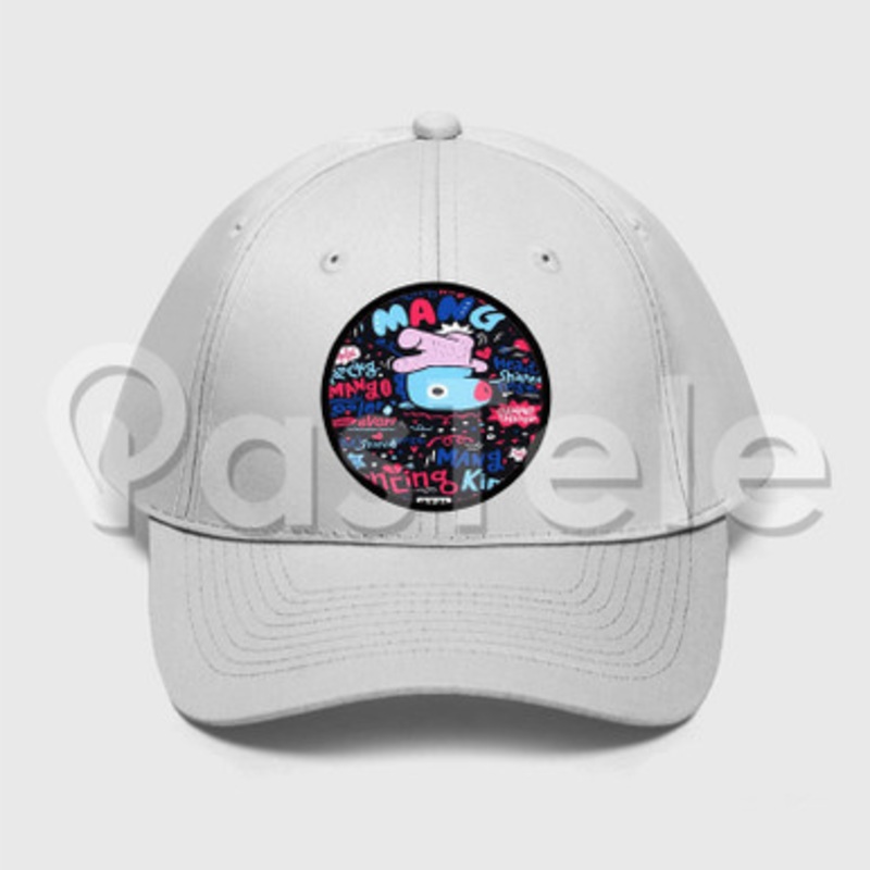BT21 Custom Unisex Twill Hat Embroidered Cap Snapback