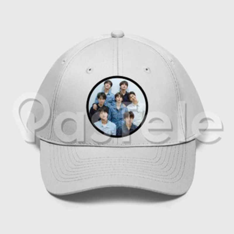 BTS Custom Unisex Twill Hat Embroidered Cap Snapback