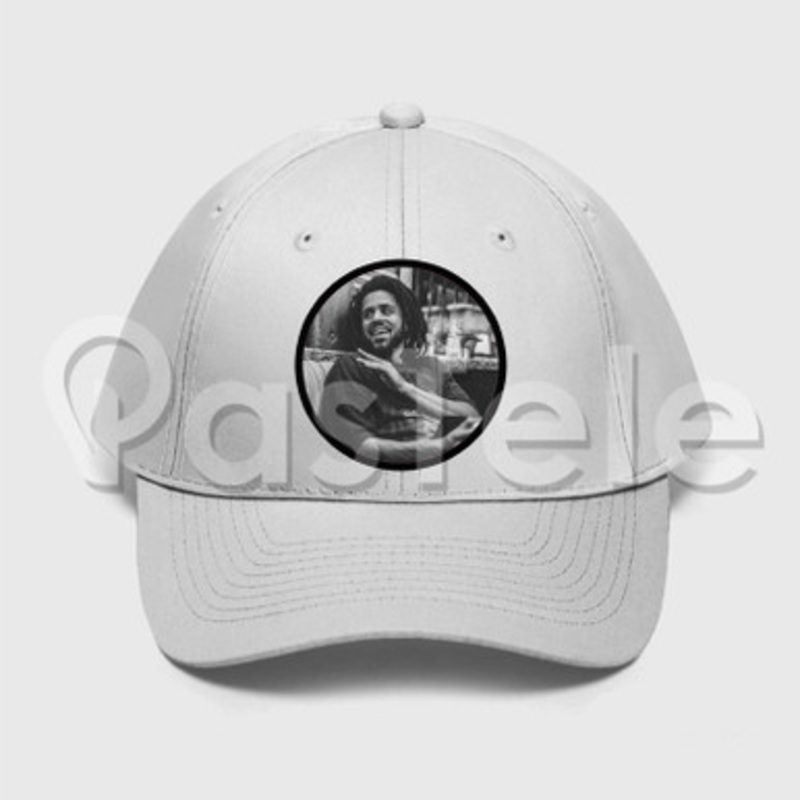 J Cole Music Custom Unisex Twill Hat Embroidered Cap Snapback