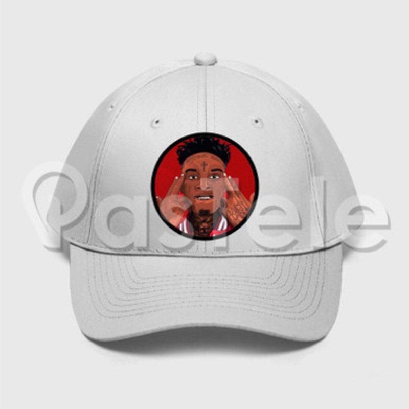 21 savage Custom Unisex Twill Hat Embroidered Cap Snapback
