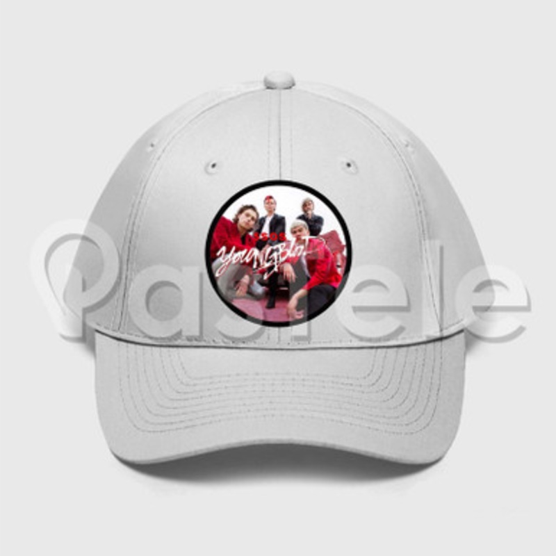 5sos Custom Unisex Twill Hat Embroidered Cap Snapback