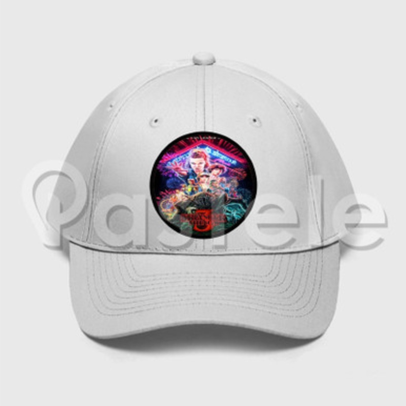 84 Stranger 654 Things 3 Custom Unisex Twill Hat Embroidered Cap Snapback