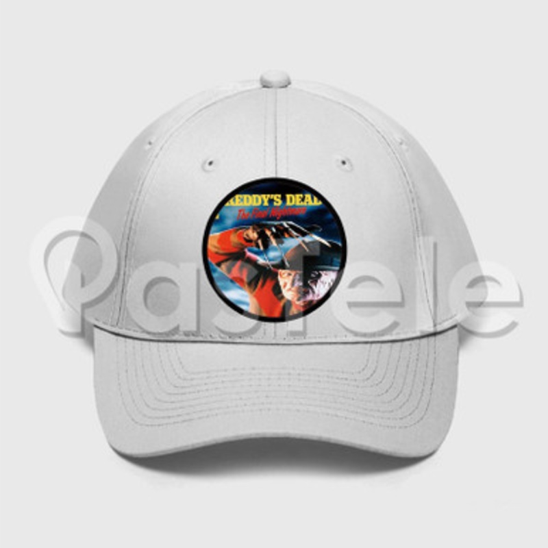 A Nightmare on Elm Street Freddy s Dead The Final Nightmare 2 Custom Unisex Twill Hat Embroidered Cap Snapback