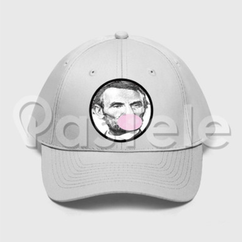 Abraham Lincoln Snorg Tees Custom Unisex Twill Hat Embroidered Cap Snapback
