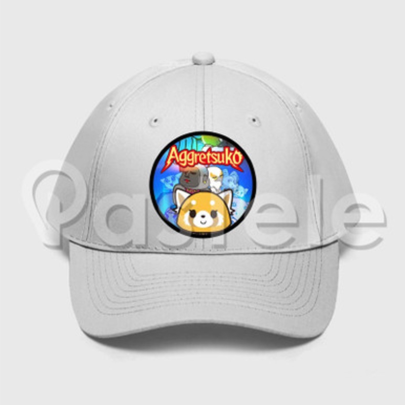 Aggretsuko season 2 Custom Unisex Twill Hat Embroidered Cap Snapback