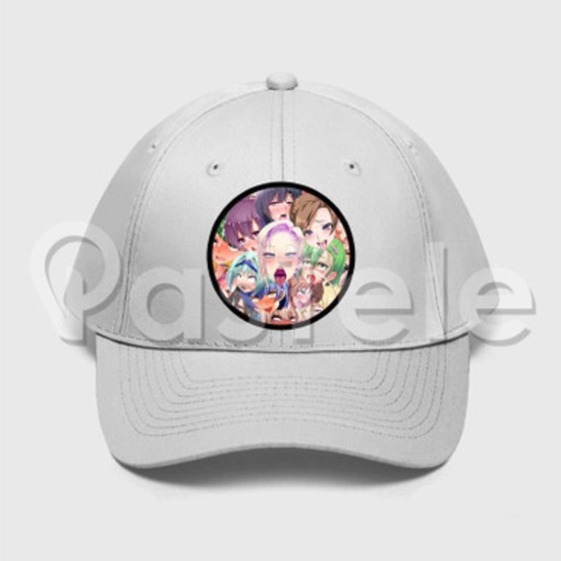 Ahegao Custom Unisex Twill Hat Embroidered Cap Snapback