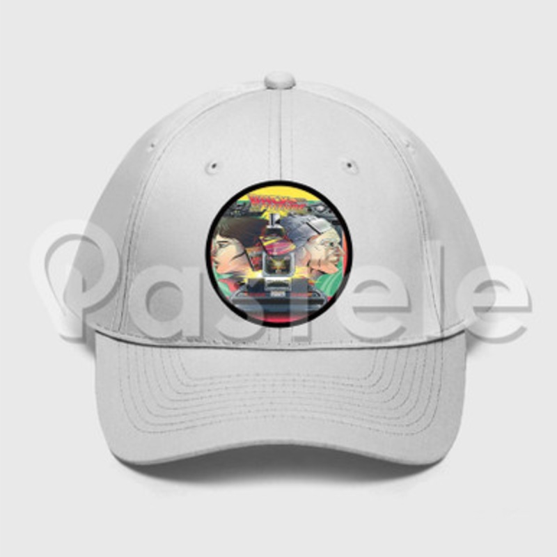 Back to the Future Custom Unisex Twill Hat Embroidered Cap Snapback