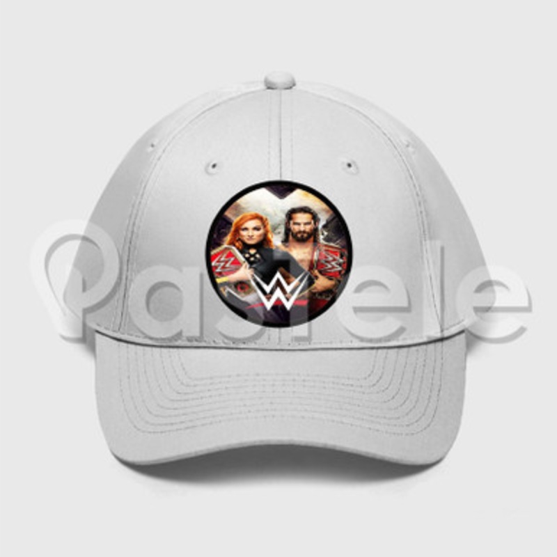 Becky Lynch Seth Rollins WWE Custom Unisex Twill Hat Embroidered Cap Snapback