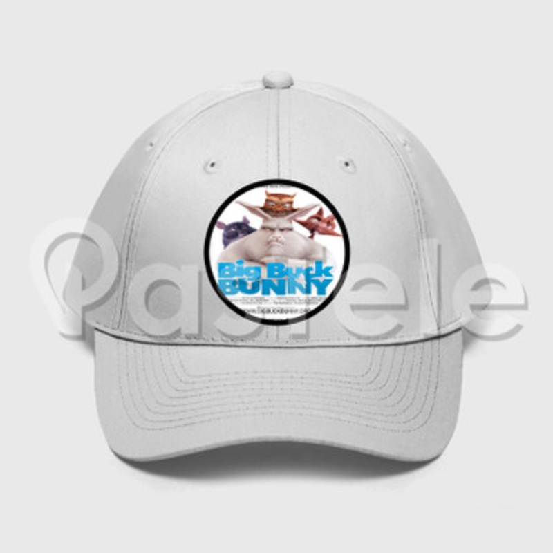 Big Buck Bunny Custom Unisex Twill Hat Embroidered Cap Snapback