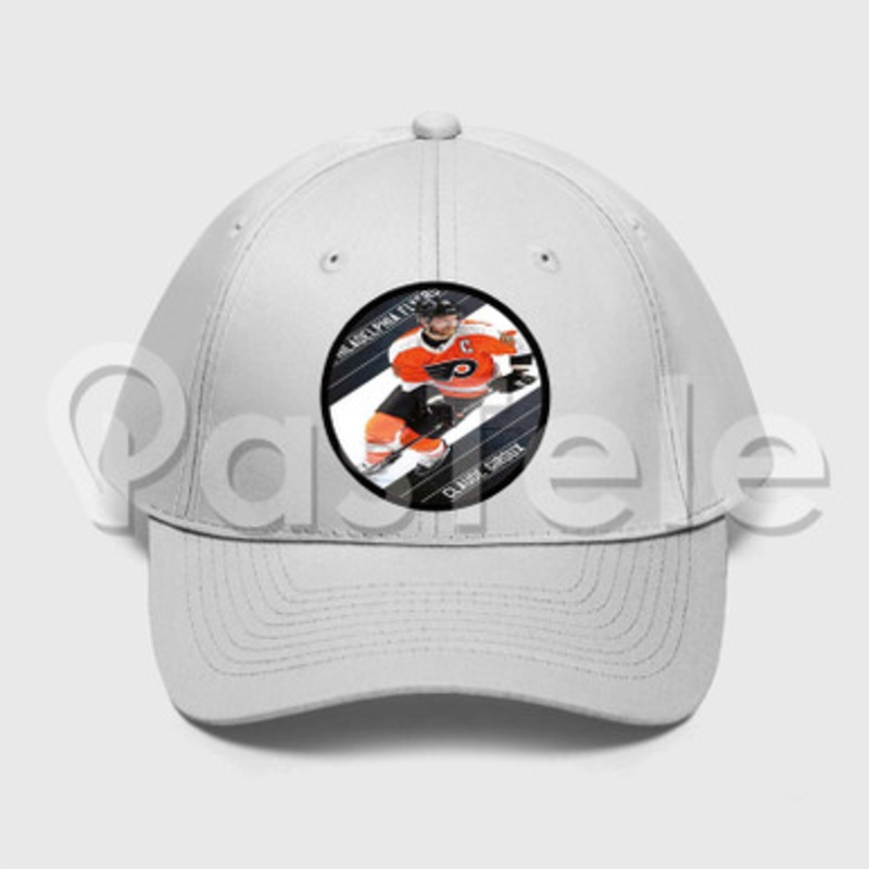Claude Giroux Philadelphia Flyers NHL Custom Unisex Twill Hat Embroidered Cap Snapback