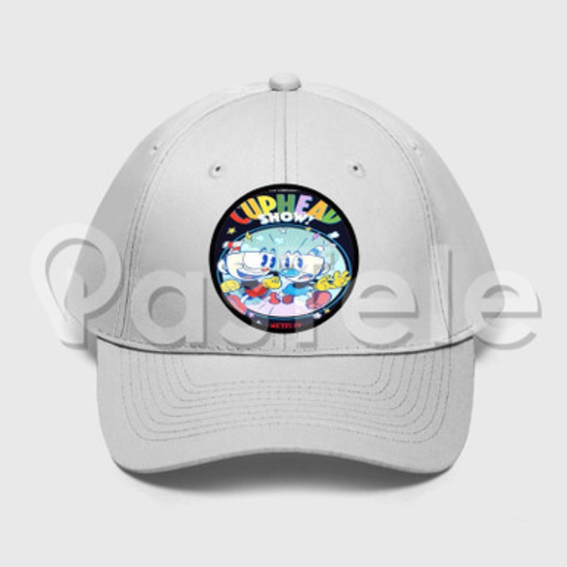 Cuphead Custom Unisex Twill Hat Embroidered Cap Snapback