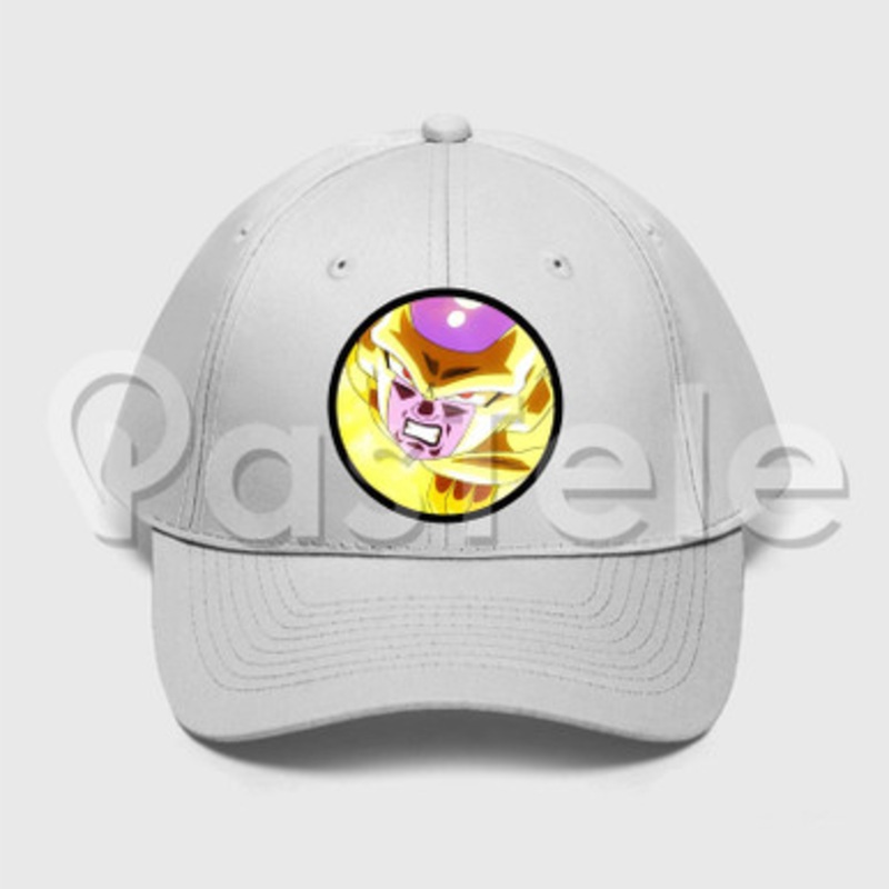 golden frieza dragonball super Custom Unisex Twill Hat Embroidered Cap Snapback