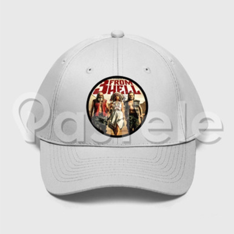 3 From Hell Custom Unisex Twill Hat Embroidered Cap Snapback