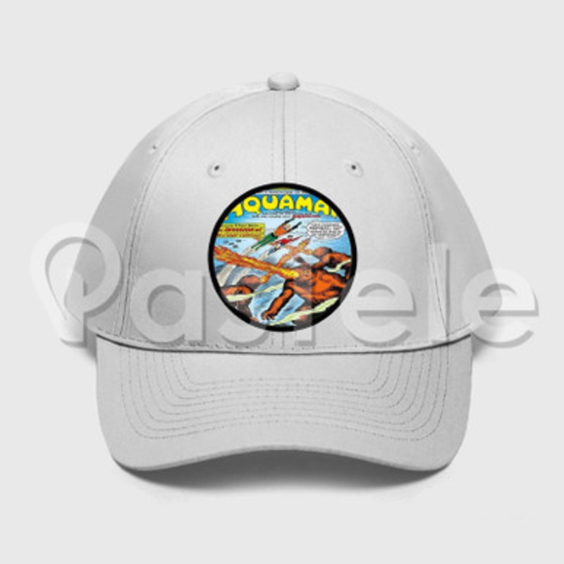 Aquaman The Invasion of the Fire Trolls Custom Unisex Twill Hat Embroidered Cap Snapback