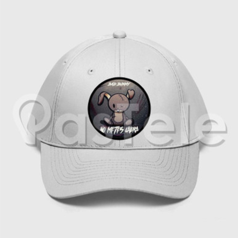 Bad Bunny Tu No Metes Cabra Custom Unisex Twill Hat Embroidered Cap Snapback