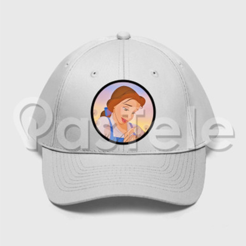 belle beauty and the beast 2 Custom Unisex Twill Hat Embroidered Cap Snapback