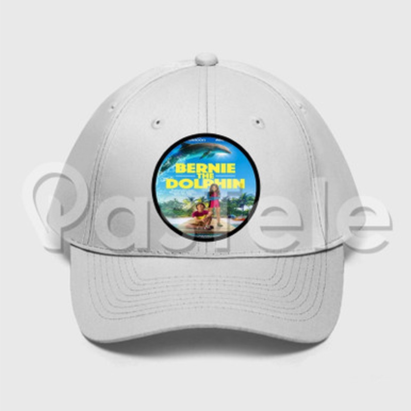 Bernie the Dolphin 2 Custom Unisex Twill Hat Embroidered Cap Snapback
