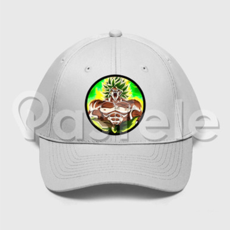 broly dragon ball super Custom Unisex Twill Hat Embroidered Cap Snapback